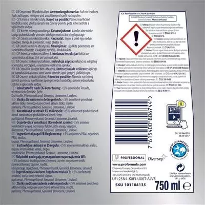 Cif súroló 750ml (8db/karton, 640db/raklap) citrom
