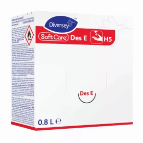   Soft Care Des E H5 0.8 L - Alkohol alapú, folyékony kézfertőtlenítő szer