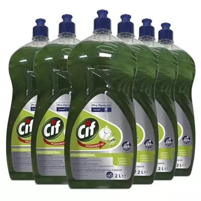 Cif Dishwash kézi mosogatószer 2L (6db/karton) Citrom