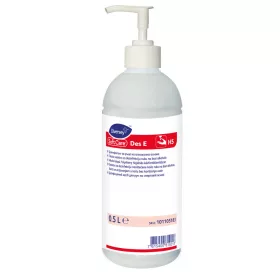   Soft Care Des E H5 alkoholos folyékony kézfertőtlenítő 500ml pumpával (10db/karton)