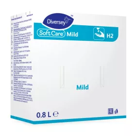   Soft Care Mild bőrvédő hatású, illatmentes kézmosókrém 800ml (6db/karton)