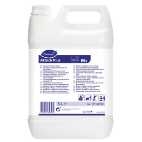   Diversey Attack Plus E9e 5L - Erős hatékonyságú, oldószer-alapú tisztítószer