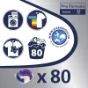 Omo Pro Formula active clean 3in1 mosókapszula 80db/csg (4csg/karton)