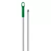 Igeax Aluminium nyél menetes 130cm-es 25 mm vastag zöld