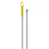 Igeax Aluminium nyél menetes 130cm-es 25 mm vastag sárga