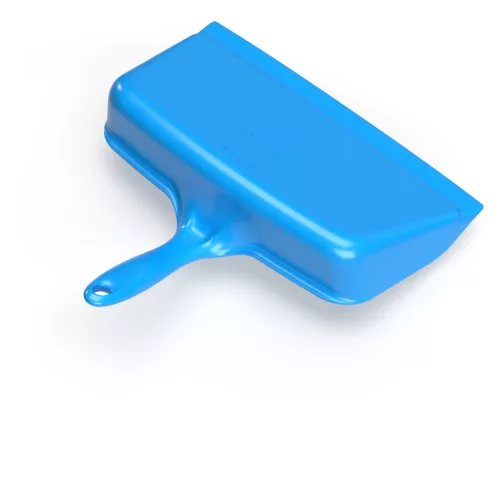 Igeax higiéniai műanyag szemetes lapát és seprű 30cm széles, kék