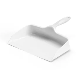   Igeax higiéniai műanyag szemetes lapát és seprű 30cm széles, fehér