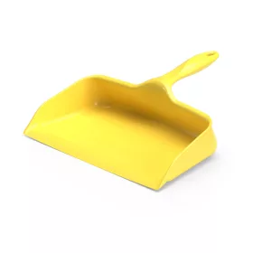   Igeax higiéniai műanyag szemetes lapát és seprű 30cm széles, sárga