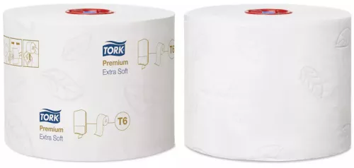 Tork toalettpapír T6 kompakt Advanced T6, 3r., extra fehér, 70m/tek, 27tek/karton