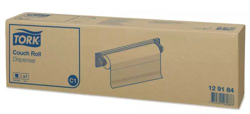 Tork adagoló vizsgálóasztal terítő, fekete fém