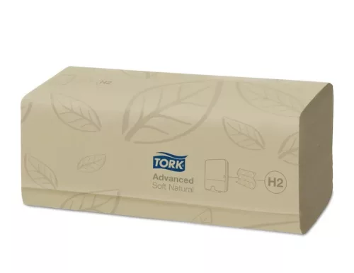 Tork kéztörlő H2 Advanced Interfold, soft, 2r., 180lap/csg, 21csg/karton