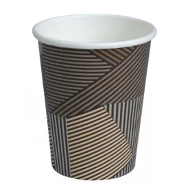   Papírpohár csíkos 480ml O90mm 50db/csg, 1000db/karton (AB) (EU jelölt)