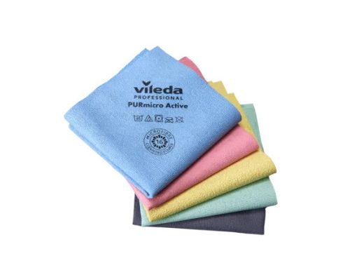 Vileda PURmicro active mikroszálas törlőkendő (5db/csg) sárga