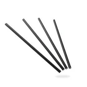 Papír szívószál fekete 8x230mm, 100db/csg (39csg/karton)