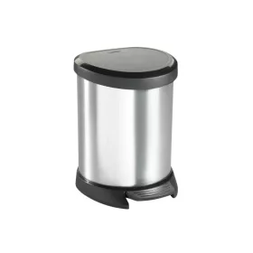 Curver fémhatású pedálos szemetes 5L