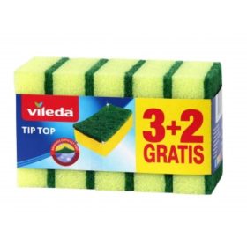 Vileda mosogatószivacs Tip-Top 3+2db/csg (24csg/karton)
