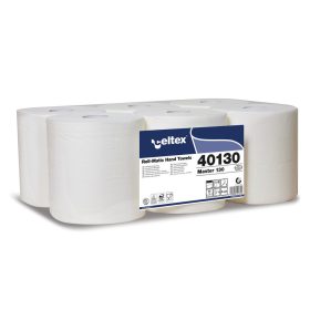   Celtex Master 130 tekercses kéztörlő cellulóz, 2 réteg, 130m, 19x21cm, 6 tekers/zsugor