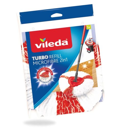Vileda Turbo 2in1 microfibre utántöltő felmosófej (6db/karton)