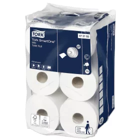   Tork toalettpapír T9 SmartOne mini Advanced 2r., fehér, 620 lap/tek, 12 tek/karton
