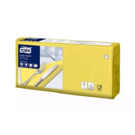   Tork szalvéta Lunch Advanced 33/2 SÁRGA, 200 lap/csg, 10csg/karton