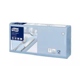   Tork szalvéta Lunch Advanced 33/2 VILÁGOSKÉK, 200 lap/csg, 10csg/karton