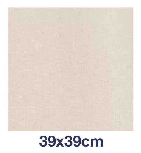 Tork LinStyle® Dinner szalvéta, KRÉM, 39x39cm, 1/4 hajt., iparilag komposztálható, 50lap/csg (14csg/karton)