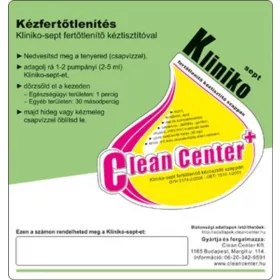 Clean Center Kliniko-Sept KÍSÉRŐMATRICA