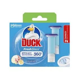   Duck wc öblítő korong UTÁNTÖLTŐ 2X36ml/csg, 6+6db/csg (5csg/karton) marine