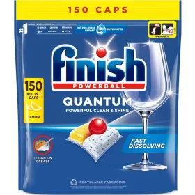   Finish mosogatótabletta Quantum 150db/csg (3csg/karton) citrom