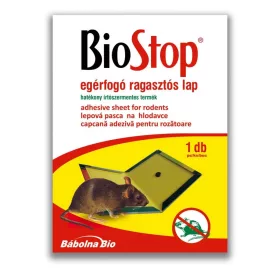 Biostop egérfogó ragasztós lap (25db/karton)