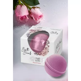   Well Done Nature&more fürdőbomba 85g (12db/karton) Royal rose