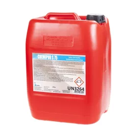   Chemipur S75 habzó, savas tisztító-, fertőtlenítőszer koncentrátum 25kg (24L) + betétdíj 3450 Ft+Áfa/kanna