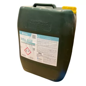   Well Dish folttisztító adalék, aktív oxigént tartalmaz, klórmentes, kellemes illatú 20kg (betétdíjas: 3450 Ft+Áfa/kanna)