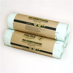   Szemeteszsák Bio kukoricakeményítő alapú EN13432 (120L, 730X1150, 0,030my, 10db/tek, 30tek/karton)