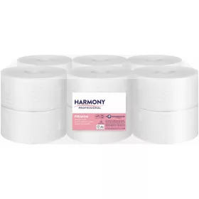   Harmony toalettpapír mini Jumbo 19cm-es, 2r., fehér, 120m/tek, 12tek/karton, 48karton/raklap