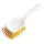 Diversey rövidnyelű súrolókefe, kemény 260x735 mm, 35 mm-es sörtékkel - Sárga