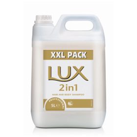   Lux Pro Formula 2 in 1, 5L - Sampon és tusfürdő egyben, intézményi felhasználóknak
