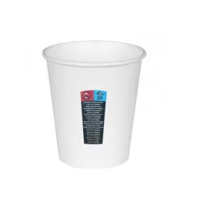   Papírpohár fehér 180ml (AB, EU jelölt, O70mm), 90db/csg, 2700db/karton