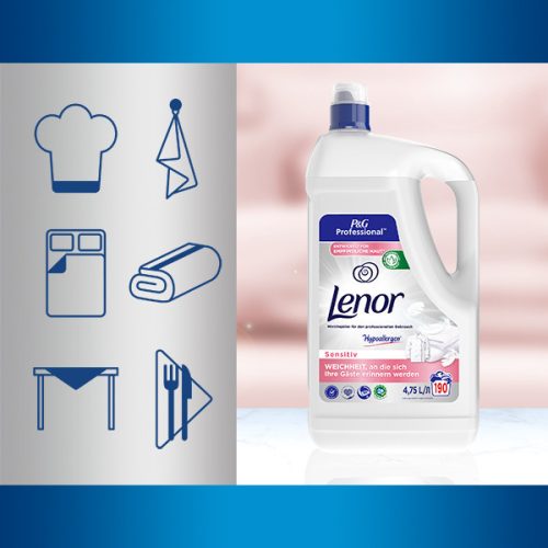 Lenor öblítő 4,75L (3db/karton, 144db/raklap) sensitiv fehér