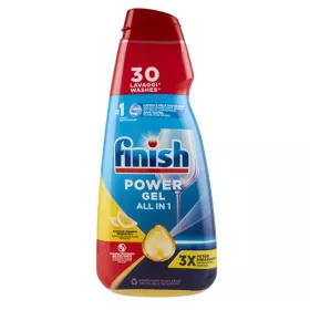   Finish All In 1 gépi mosogatógél 600ml (7db/karton) citrom