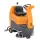 TASKI swingo 2500 B nagyteljesítményű, vezetőüléses, kétkefés automata takarítógép opcionális tartozék: 2 db 14" (35 cm-es) Americo vagy Twister pad
