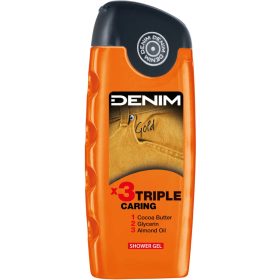 Denim tusfürdő 250ml (12db/karton) gold