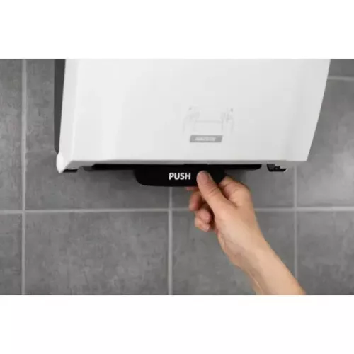 Katrin System Hand Towel Roll (H1) kéztörlő adagoló papírtörlő tekercshez – fehér