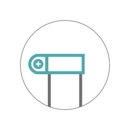 TTS Padlólehúzó fém 75cm (12db/karton)