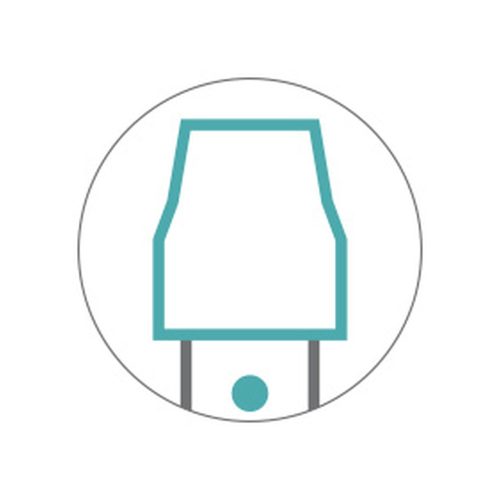 TTS Padlólehúzó zöld műanyag 75cm