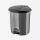 Dunya szemetes pedálos, 50L (2db/karton) - Szürke