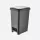 Dunya Plastik Slim pedálos szemetes, 40L, Antracit