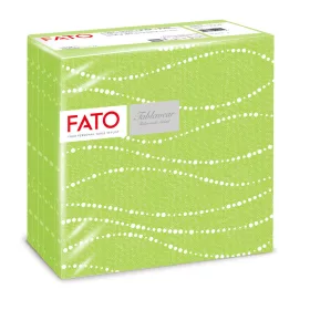 Fato Airlaid szalvéta 40x40cm Perle pisztácia 50 lapos