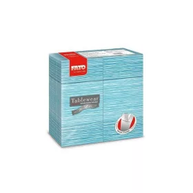   Fato Airlaid szalvéta Quick Pocket 40x40cm Millerighe sky 40 lapos