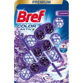   Bref wc tisztító golyós Mega Pack (3DB-OS, 9csg/karton) color aktiv 3X50g lavender